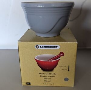 New Le Creuset Mortar and Pestle